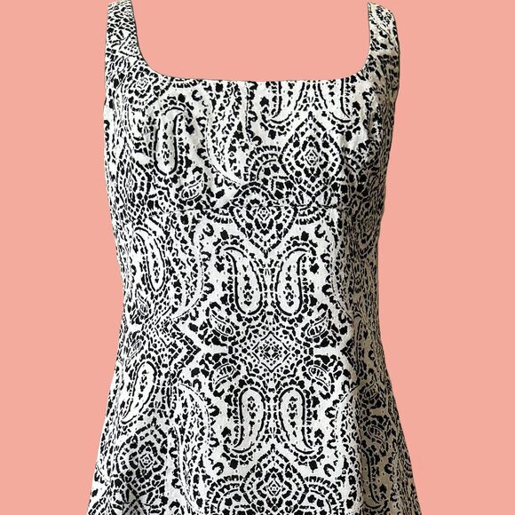 Ralph Lauren B&W Broderie Midi Sundress - Picture 1 of 6